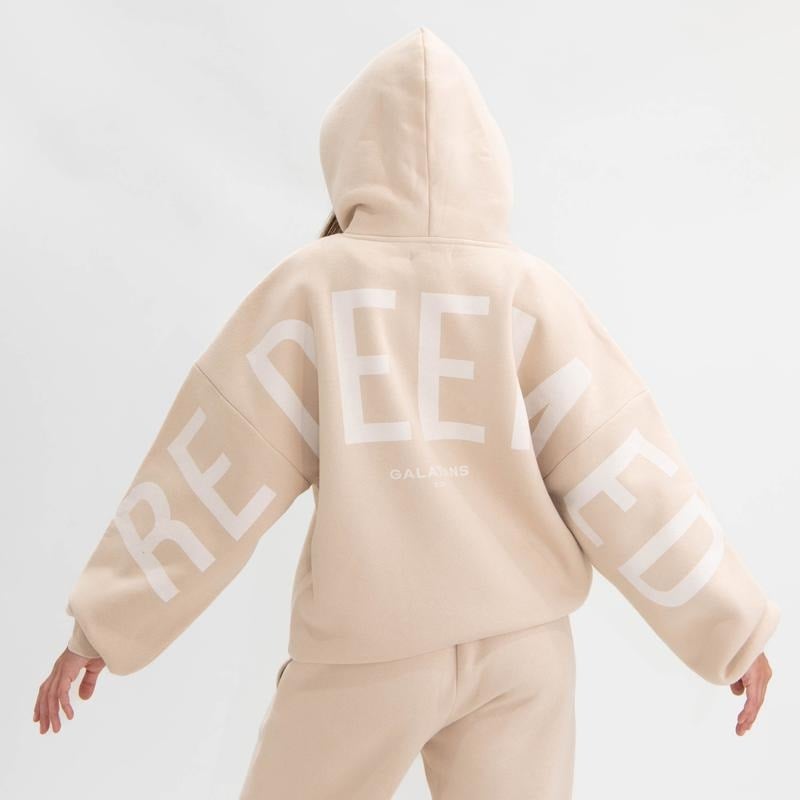💕Hot sale💖✝ Essential Hoodie | Oversized Christian Heavyweight Faith Sweatshirt