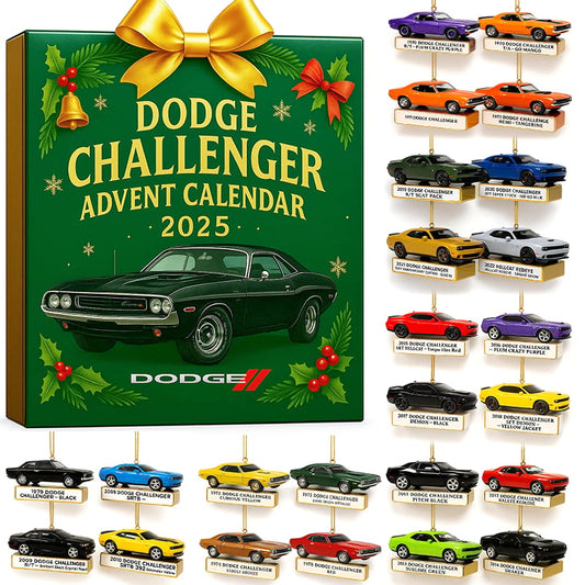 🎄Mustang + Dodge Challenger Advent Calendar 2025