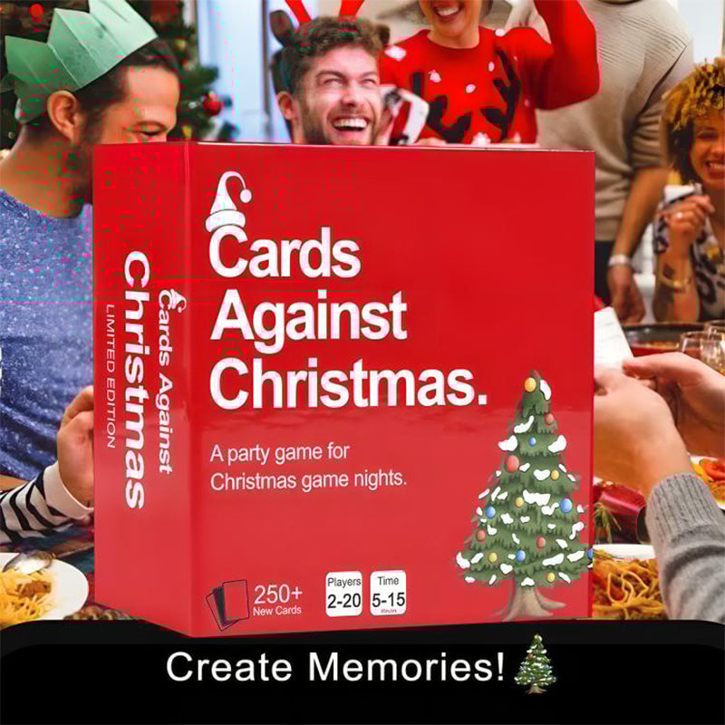 🔥Cards Against Christmas - Game for Christmas Nights