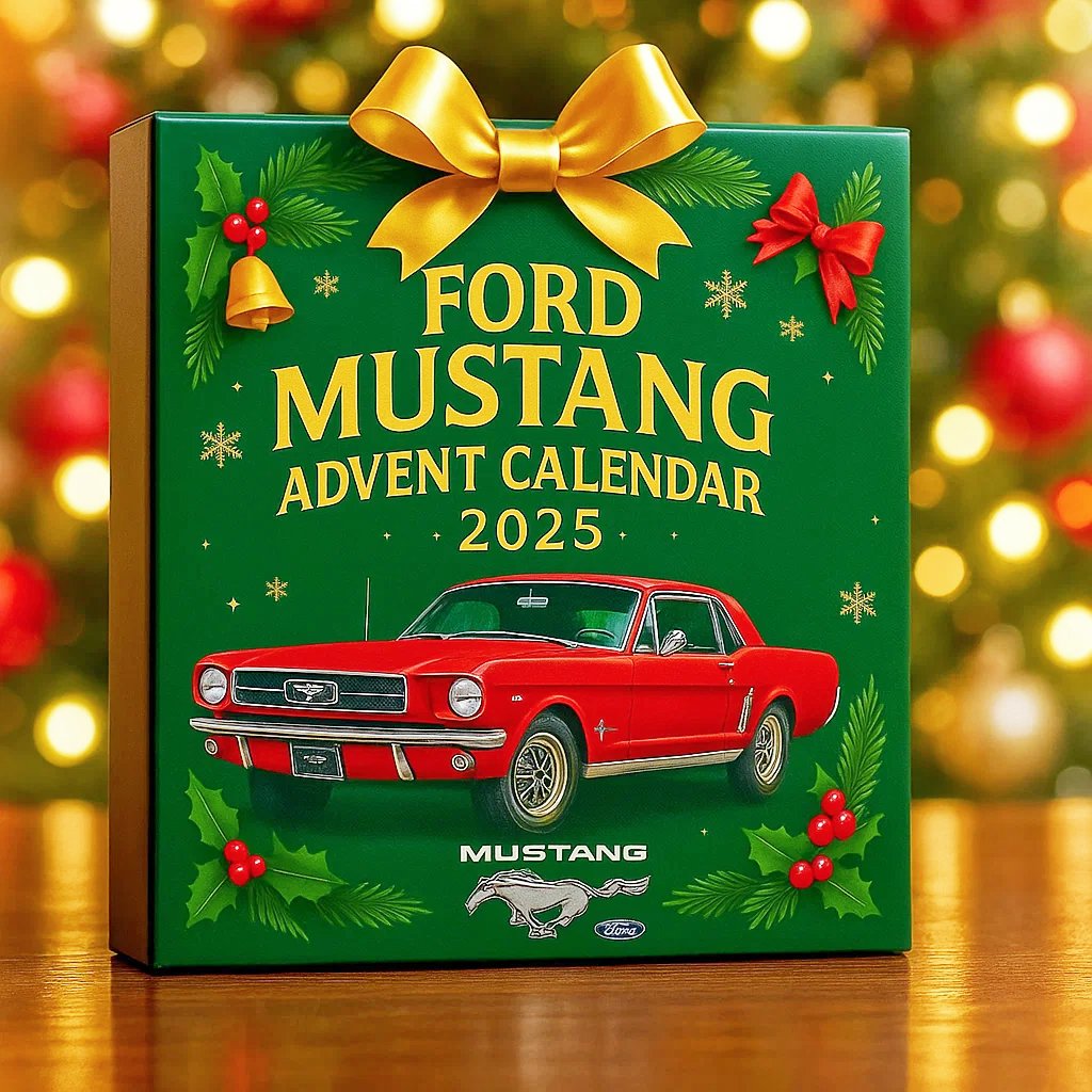🎄Mustang + Dodge Challenger Advent Calendar 2025