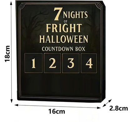 🔥🎃31 Nights of Fright – Halloween Countdown Box with Figurines