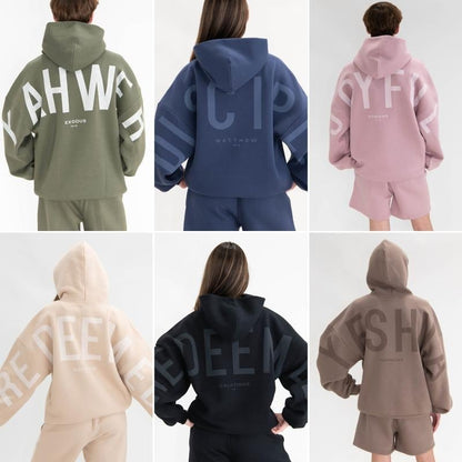 💕Hot sale💖✝ Essential Hoodie | Oversized Christian Heavyweight Faith Sweatshirt