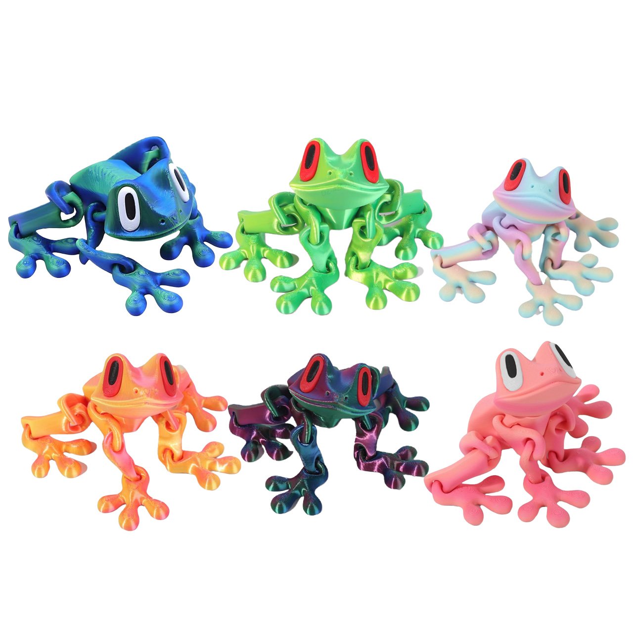 🔥3D Printed Magnet Frog Toy