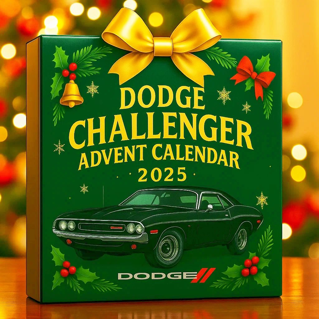 🎄Mustang + Dodge Challenger Advent Calendar 2025