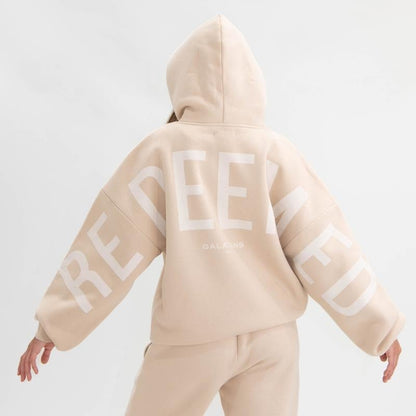 💕Hot sale💖✝ Essential Hoodie | Oversized Christian Heavyweight Faith Sweatshirt