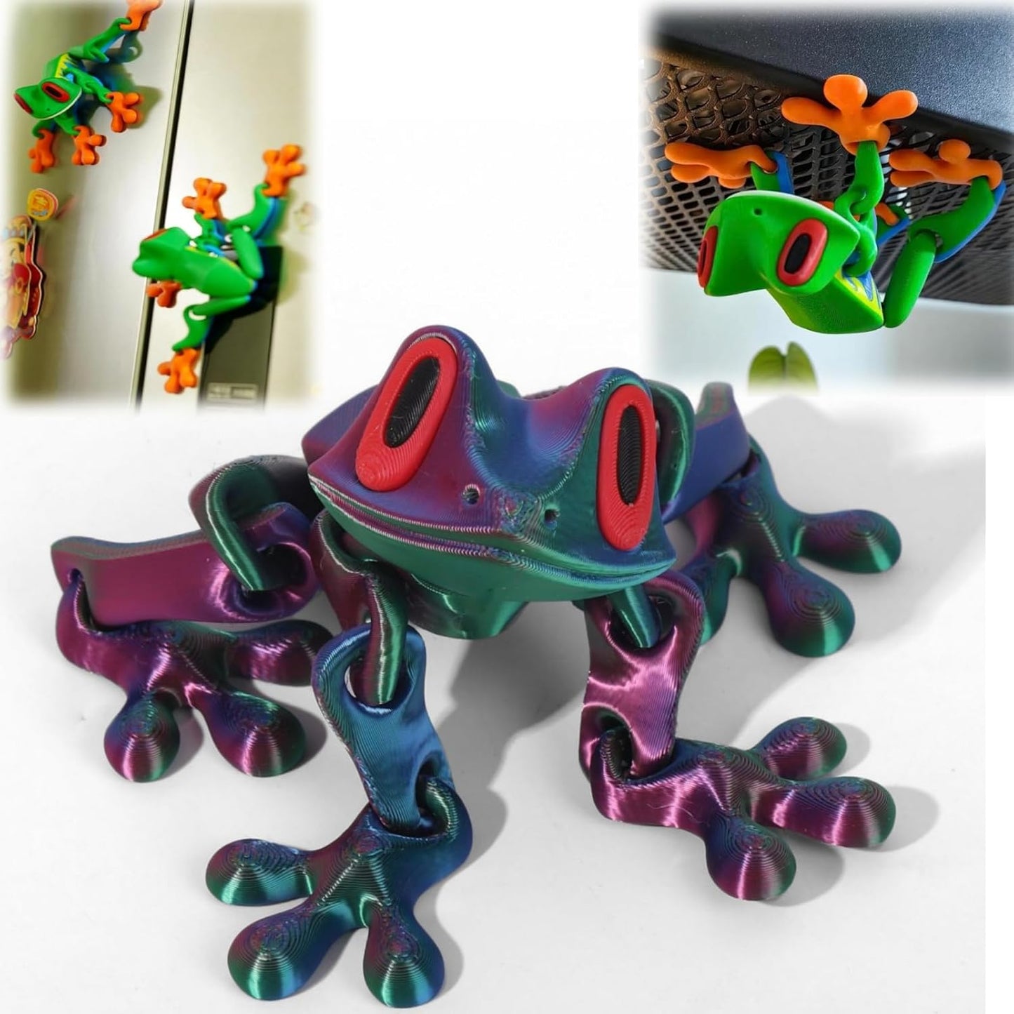 🔥3D Printed Magnet Frog Toy