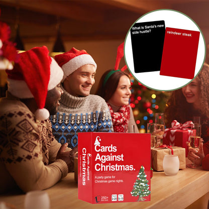 🔥Cards Against Christmas - Game for Christmas Nights