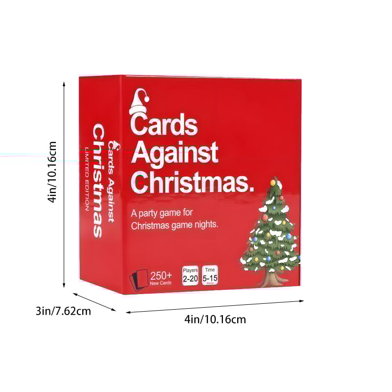 🔥Cards Against Christmas - Game for Christmas Nights