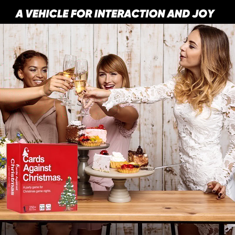 🔥Cards Against Christmas - Game for Christmas Nights